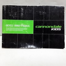 cannondale kids bicycle owners manual - £7.77 GBP