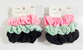 2 X-Scunci I Am Recycled Cotton  Scrunchies 3 Pcs. Each - $236.82 MXN