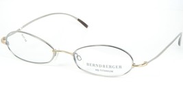 Vintage Bernd Berger 9076 000-27 Plata/Oro Gafas HQ Titanio 51-18-135mm - £44.23 GBP