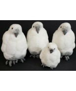 Penguin Family Decorations White Soft 3 Are 6.5&quot; x 4&quot; and 1 Is 4&quot; x 3&quot; S... - €21,52 EUR