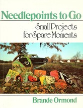 Needlepoints to Go Small Projects for Spare Moments Hardcover 1975 - £11.73 GBP