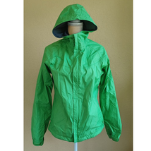 Koppen Medium Neon Green Windbreaker Jacket Full Zip - £13.93 GBP