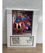 DC Comics Supergirl Stamp Art &amp; Envelope 7/20/2006 Super Heroes USPS KG JD - $19.80