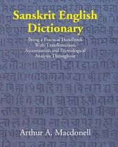 Sanskrit English Dictionary: Being A Practical Handbook With Transliteration, Ac - £29.96 GBP