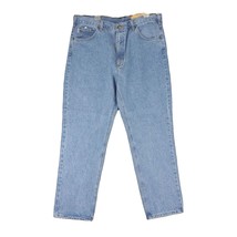 NWT Carhartt Men&#39;s 40x30 Straight Traditional Fit Tapered Leg Blue Denim Jeans - £28.71 GBP