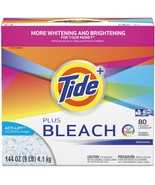 Tide Laundry Detergent Powder with Bleach, Original, 144-oz Box (PGC84998) - £39.08 GBP