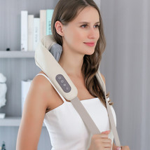 Shoulder And Neck Massage Instrument Neck Massager Neck Lifting Hot Comp... - £53.55 GBP+