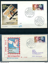Germany 1982 2 Cover Stamp Day Tag Der Briefmarke Special Cancel 11161 - $6.93