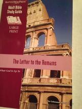 The Letter to the Romans (Adult Bible Study Guide Large Print What God Is Up To) - £12.84 GBP