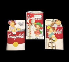 Lot Of 3 Campbell&#39;s Kids Soup Greeting Cards - Collectable Advertising  - £11.17 GBP