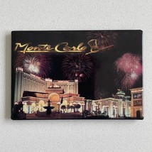 Monte Carlo Hotel Las Vegas, Nevada Fireworks Magnet Vintage 2 x 3 in - £8.69 GBP
