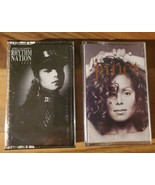 Vintage Janet Jackson Rhythm Nation &amp; Janet Cassette Tape Lot Of 2 - £11.67 GBP