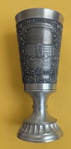 Vintage Zweibrucker Becher Pewter Goblet - $15.95