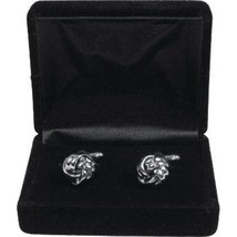 Men J.Valintin Cufflinks by Vitorofolo for French Cuff Shirt V29-19 Silver image 4
