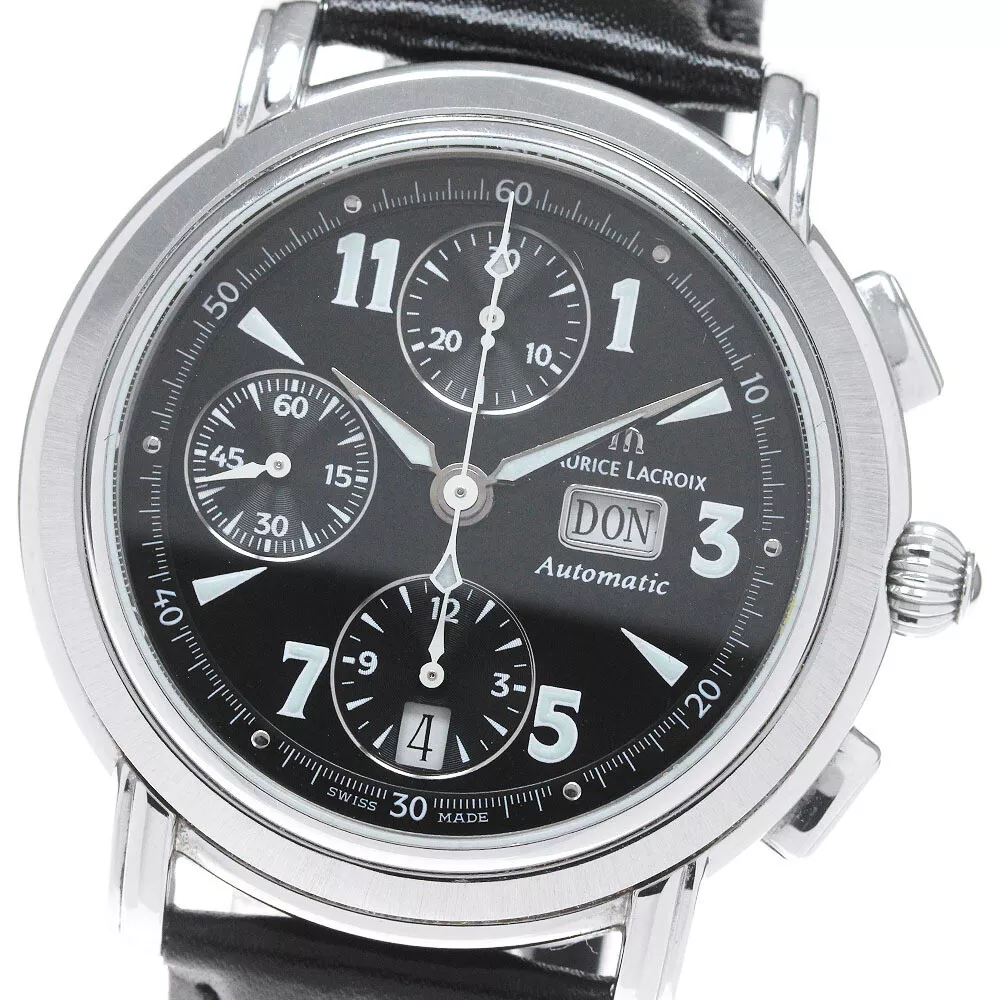 maurice lacroix 67839 Masterpiece Chronograph watch men TO179227 - $2,500.00