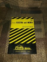 Cliffs Notes Euripides Electra &amp; Medea 1965 Vintage Paperback VTG Printed In USA - £10.05 GBP