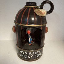 Vintage Hydrant Whisky Jug Music Box Decanter with Revolving Figure Orig. Tag - £23.70 GBP