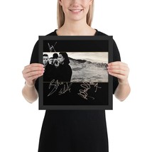 U2 Framed Reprint Signed The Joshua Tree Album Framed Reprint - £62.12 GBP