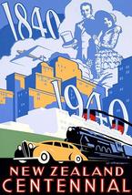New Zealand Centennial - 1940 - Travel Poster - £7.95 GBP+