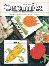 Ceramics -- The world&#39;s most fascinating HOBBY! Magazine February 1984 - $2.00