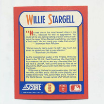 Willie Stargell 1990 Score #54 MVPs Magic Motion 3D Hologram MLB Baseball Card - £0.78 GBP