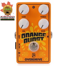 Caline CP-516 Orange Burst Overdrive Guitar Effect Pedal - £40.97 GBP