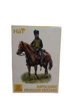 HaT Napoleonic Prussian Hussars, 1:72 SCALE, 12 Figures &amp; Horses, #8197 - $9.60
