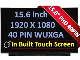 NV156FHM-T07 15.6&quot; Fhd Touch Led Lcd Screen Replacement Wuxga New - $78.98