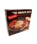 Thermo Serv Snack Bar 4 Compartments N Center Bowl With Lids New In Pkg ... - $599.08 MXN