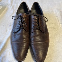 ALDO Brown Leather Oxford Dress Shoes Men&#39;s Size 11 US, 20 UK - £15.02 GBP