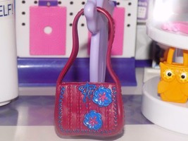 Barbie Dress up accessories maroon blue sea shell purse shoulder bag handbag - £4.67 GBP