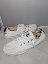Roxy Bayshore Sneaker white Womens Size 8 shoes Colors Stitch Casual Fai... - £31.83 GBP
