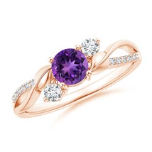 Authenticity Guarantee

ANGARA Natural 0.65 Ct Amethyst and Diamond Twisted V... - £1,033.28 GBP