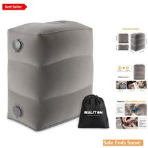 Adjustable Inflatable Travel Foot Rest Pillow - Perfect for Kids in Airp... - $38.56