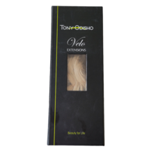 Tony Odisho Velo Extensions Length 16&quot; Color #60 Blonde 100% Indian Remy Hair - £65.09 GBP