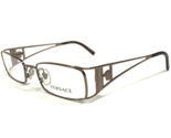 Versace Eyeglasses Frames MOD.1111 1013 Polished Brown Medusa Logos 49-1... - £117.46 GBP