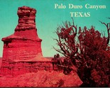 The Lighthouse Palo Duro Canyon Amarillo Texas TX UNP Chrome Postcard Un... - $3.91