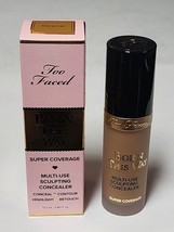 Too Faced Caramel Born This Way Multi Use Sculpting Concealer Full Size New - $482.54 MXN