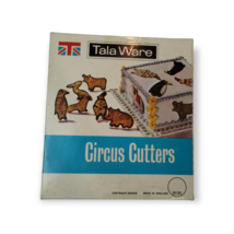 Vintage Tala Ware Big Top Circus Cutters 6 Piece Metal with Recipes - $13.91