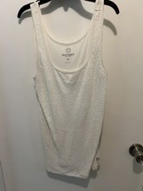 Old Navy Sequined Tank Crème Size Large - £11.02 GBP
