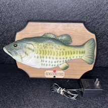 Big Mouth Billy Bass Singing Fish Take Me to the River Don&#39;t Worry Be Happy 1999 - £16.45 GBP