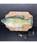 Big Mouth Billy Bass Singing Fish Take Me to the River Don&#39;t Worry Be Ha... - £16.53 GBP
