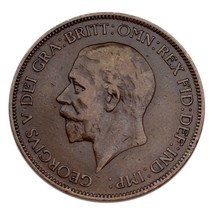 1930 Great Britain Penny XF Condition KM #838 - £28.62 GBP