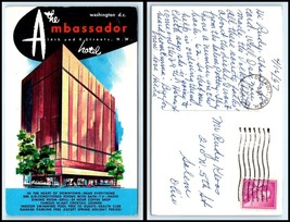 Washington Dc Postcard - The Ambassador Hotel F28 - £3.09 GBP