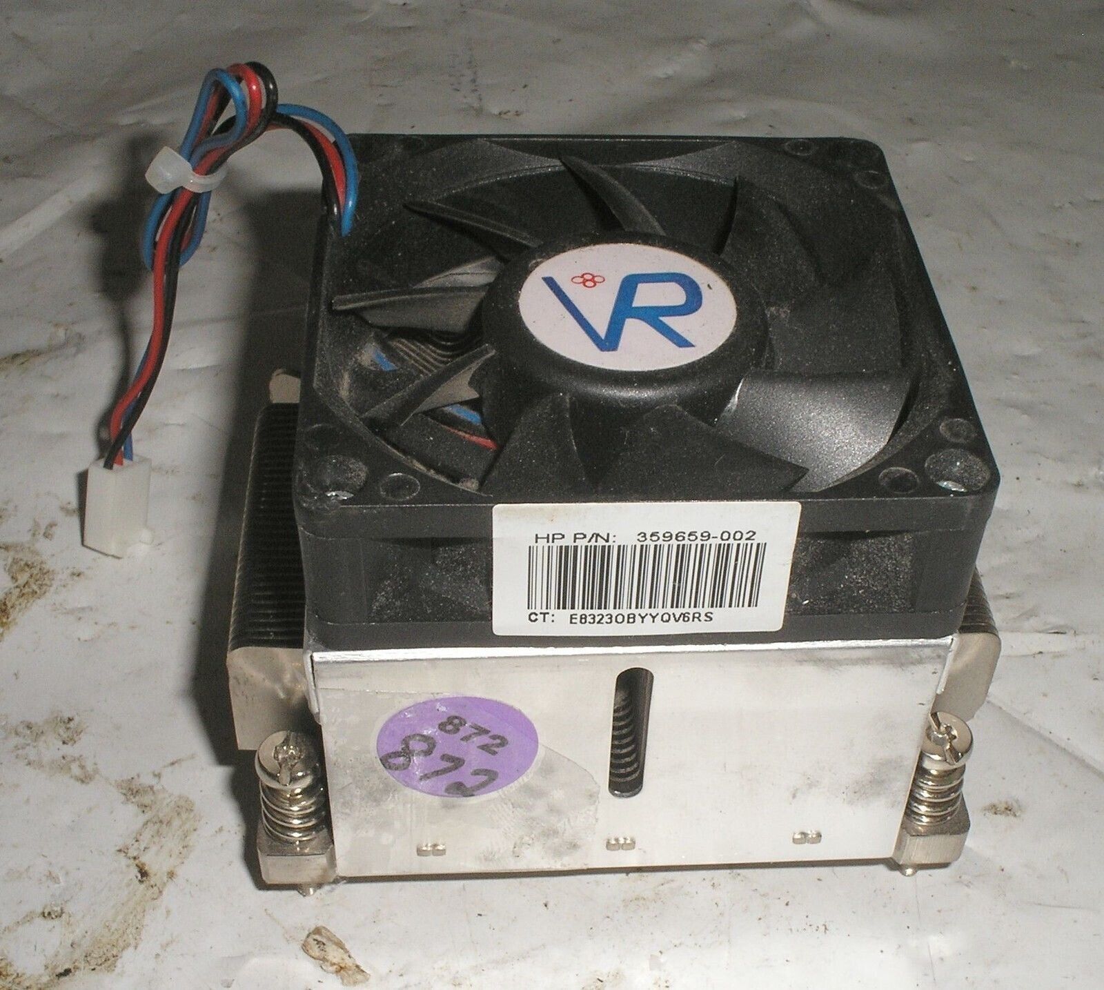 HP Compaq CPU Heatsink and Fan 359659-002 - $14.99