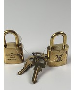LOUIS VUITTON Set of 2 locks with 3 Keys #318 - £58.68 GBP