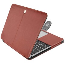 MOSISO PU Leather Case Compatible with MacBook 12 inch Case A1534 with Retina Di - £22.72 GBP