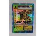 1999 Digimon Foil 1st Edition SaberLeomon Trading Card Moderately Played - £20.96 GBP