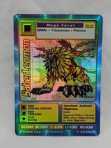 1999 Digimon Foil 1st Edition SaberLeomon Trading Card Moderately Played - £20.99 GBP