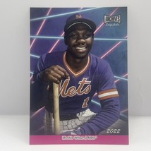 2022 Topps Archives Snapshots Mookie Wilson Picture Day PD-15 Pink /50 - £11.86 GBP